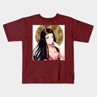 anime Kimetsu no Yaiba  kamado.nezuko Kids T-Shirt